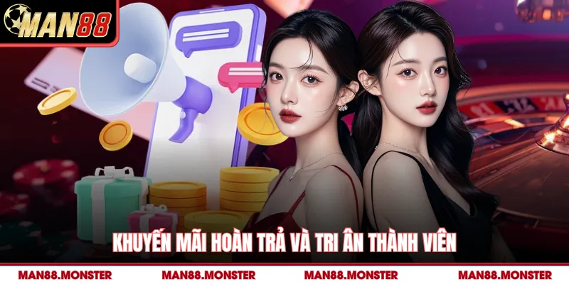 Khuyến mãi hoàn trả và tri ân thành viên